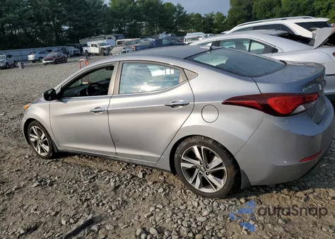 2015 Hyundai Elantra Se из США, поврежденный, VIN KMHDH4AE9FU343432